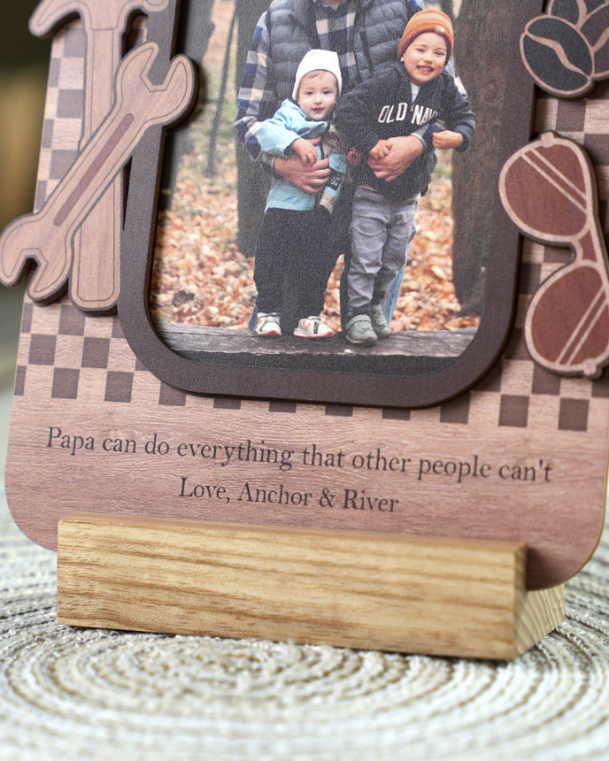 Custom Shape Wood Plaque