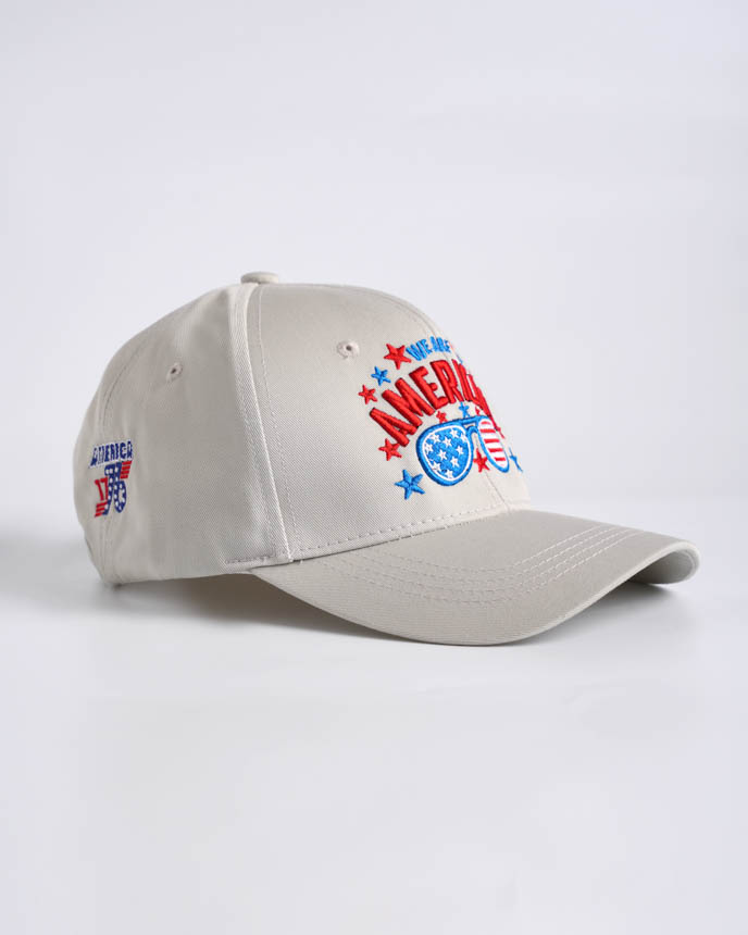 Flat and 3D Puff Embroidered Cap  
