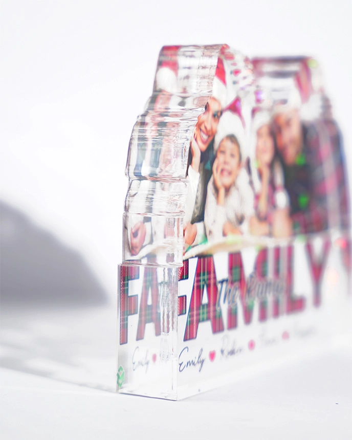 Hologram Acrylic Plaque (without stand) 0.8 IN