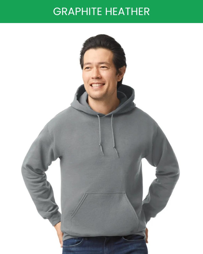 Gildan graphite heather clearance hoodie