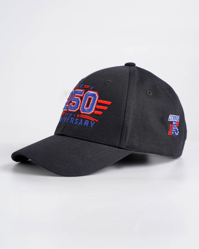 Flat and 3D Puff Embroidered Cap  