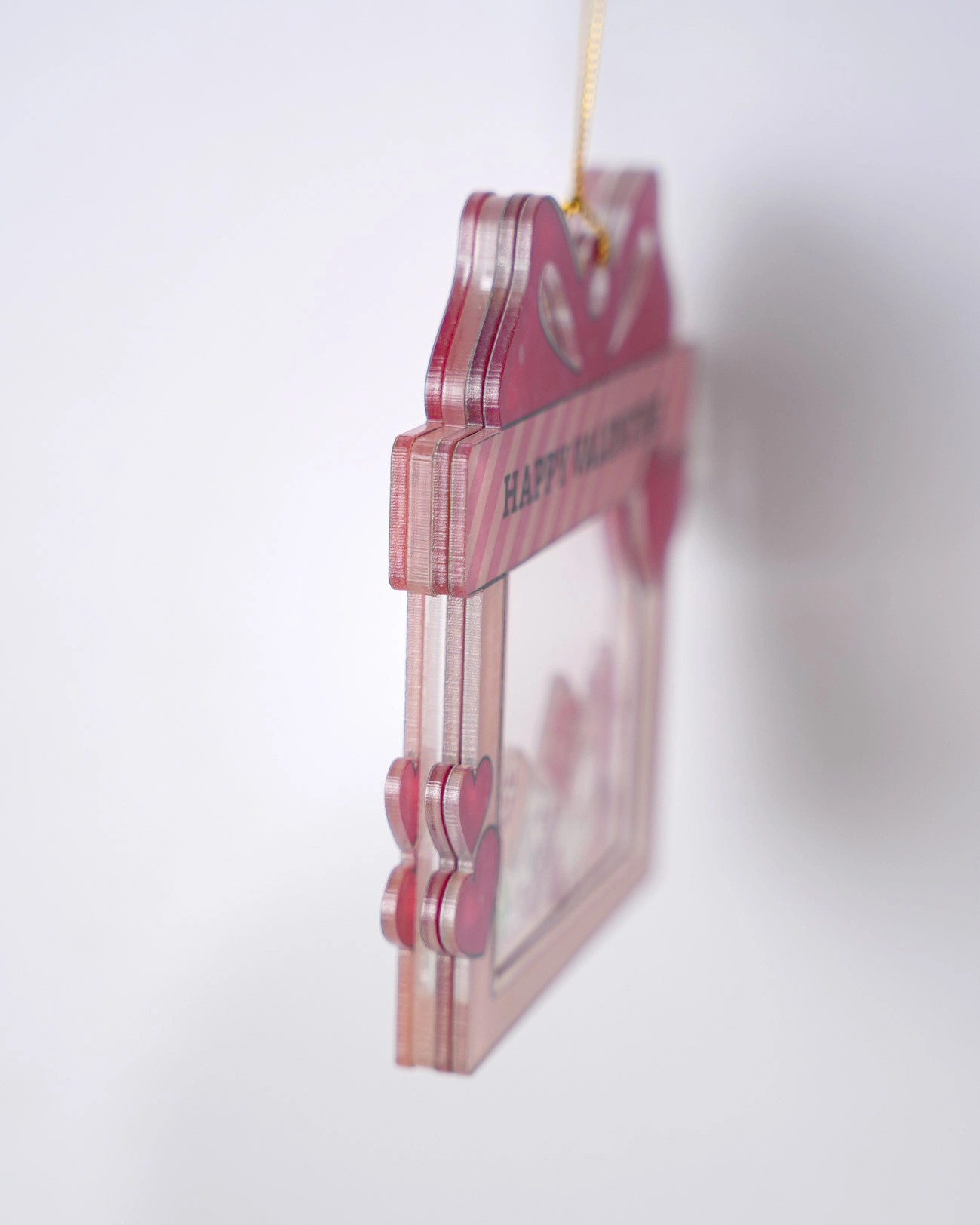 4-Layer Hologram Shaker Ornament