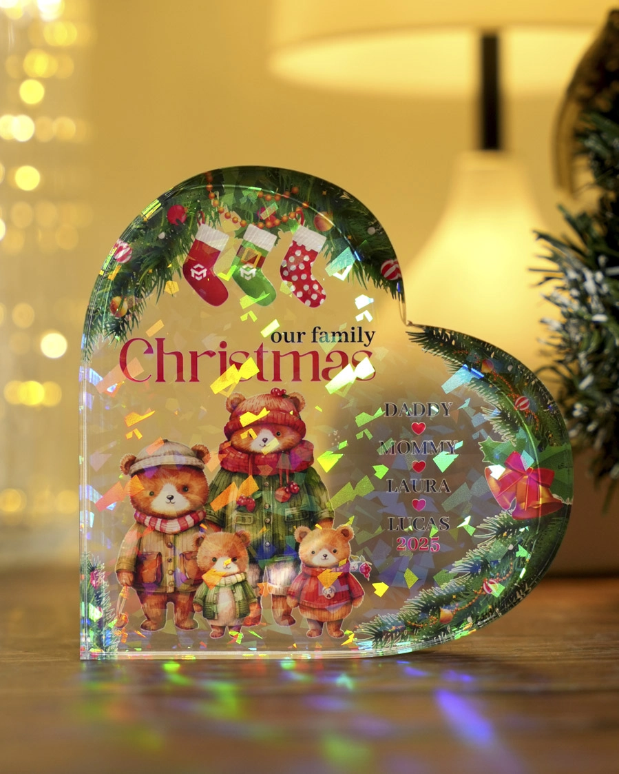 Hologram Acrylic Plaque (without stand) 0.8 IN