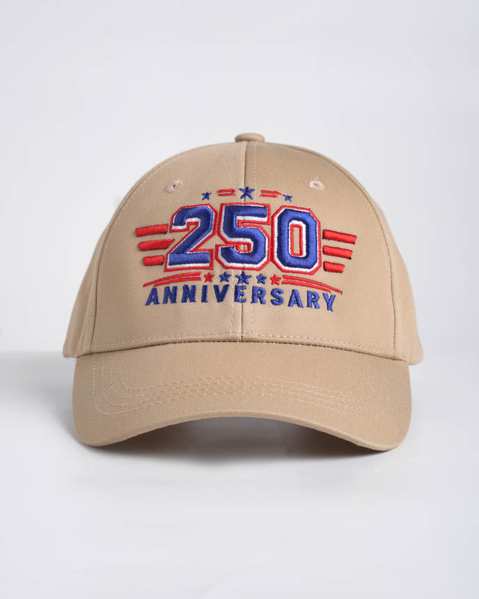 Flat and 3D Puff Embroidered Cap  
