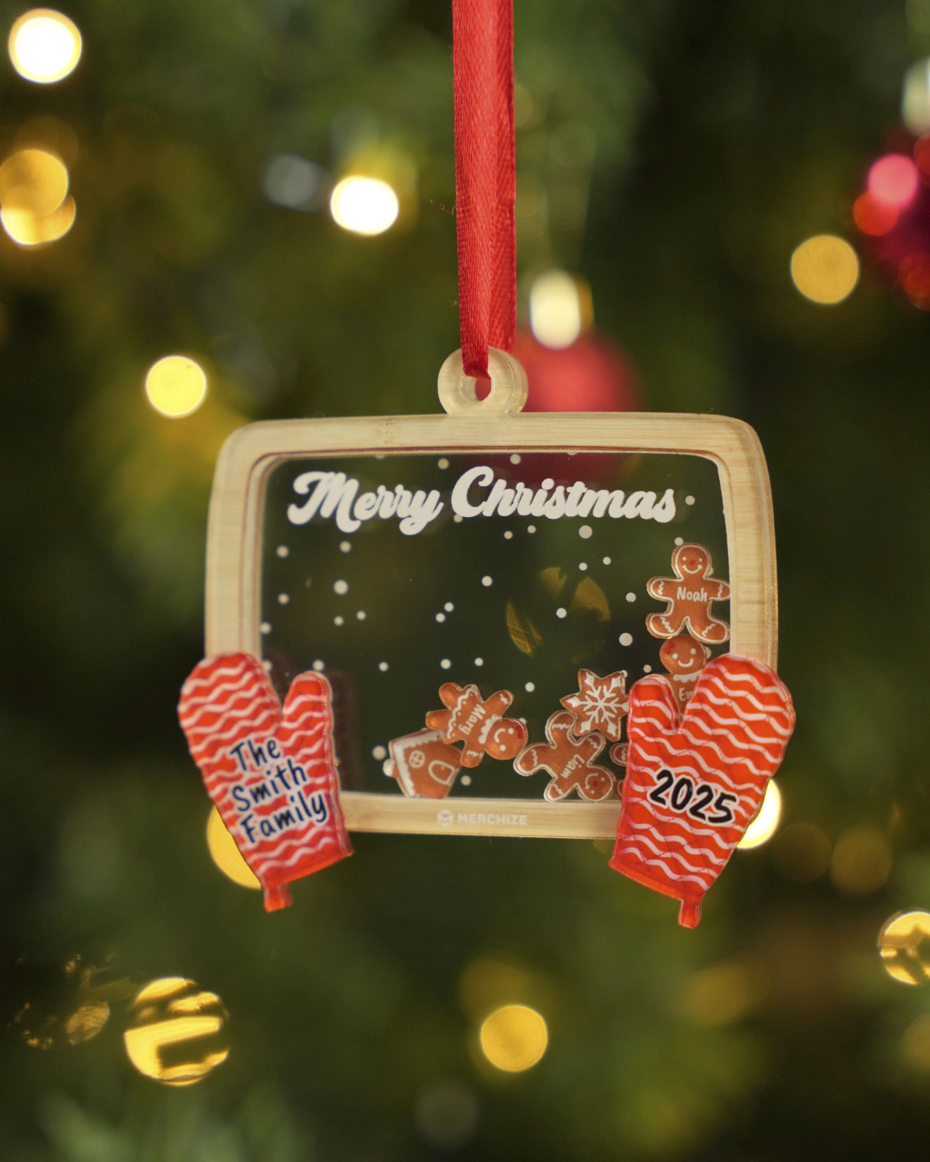 4-Layer Shaker Ornament