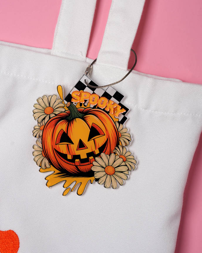Custom Shape 2-Layer Clear Acrylic Tag
