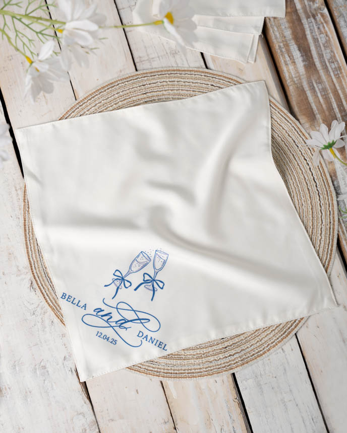 All-over Print Satin Handkerchief
