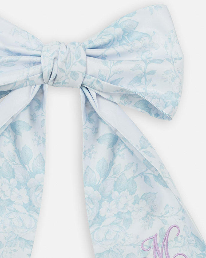 Embroidered Door Wreath Sash