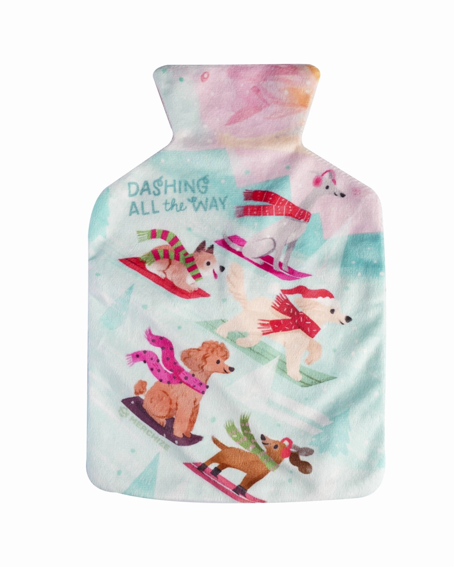 Plush Hot Water Bottle Cover