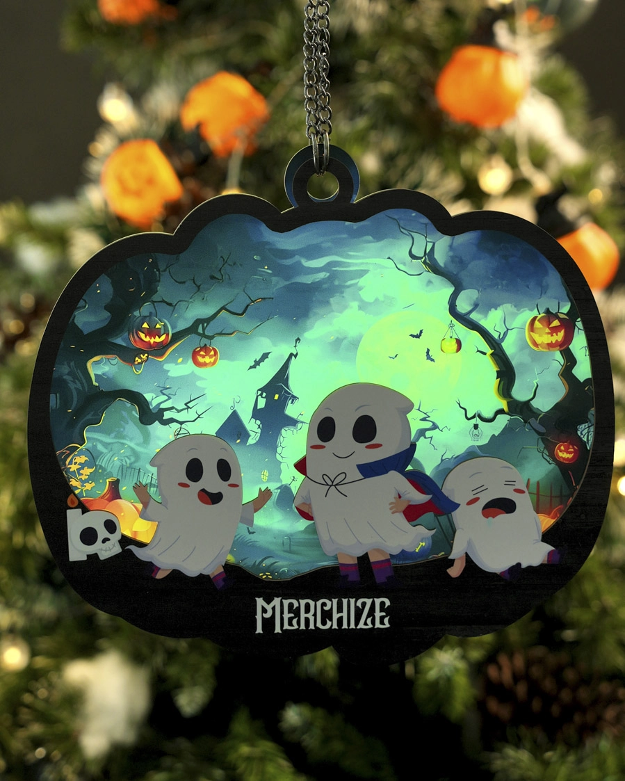 Custom Shape Luminous Suncatcher Ornament