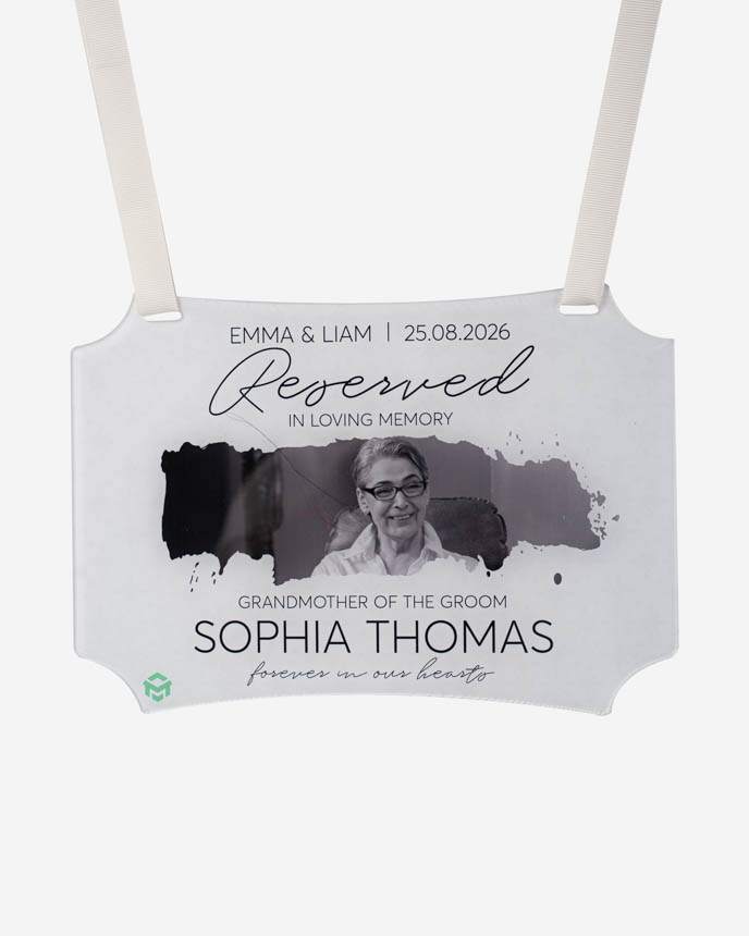 Custom Shape Acrylic Stroller Sign