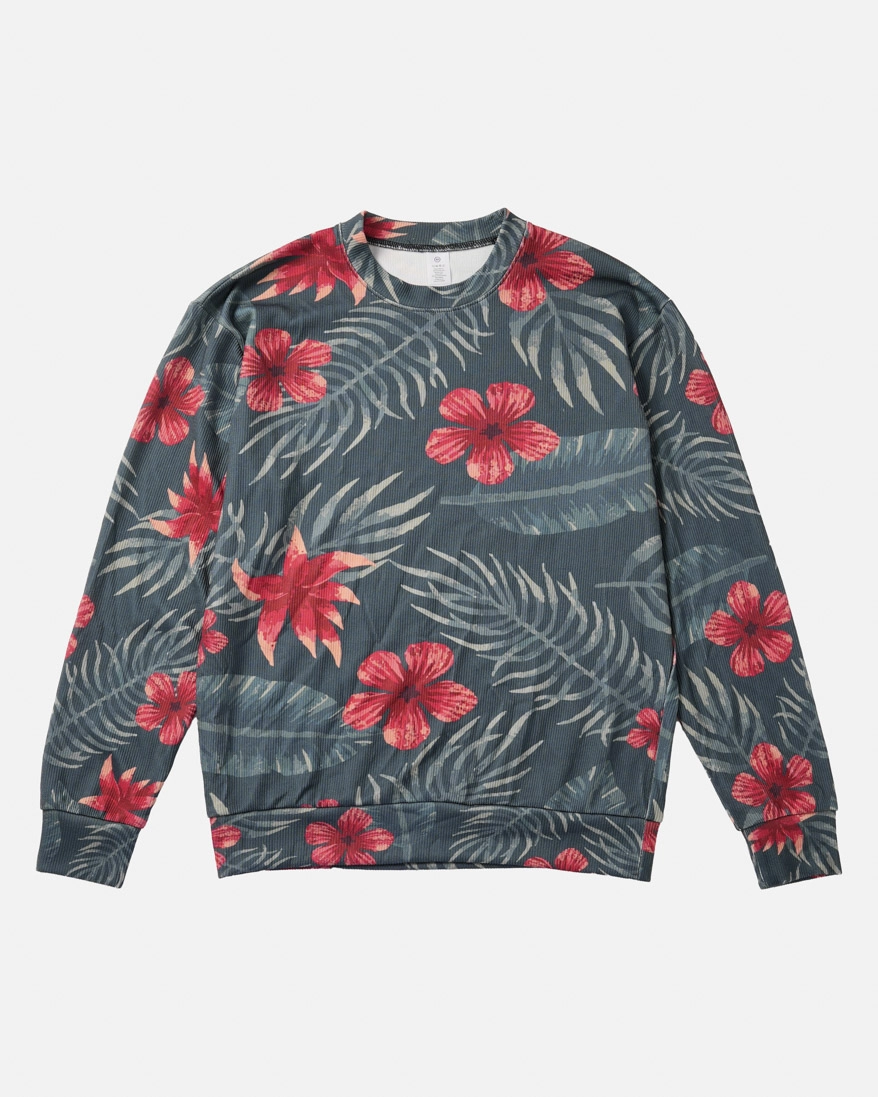 All-over Print Knitted Sweater