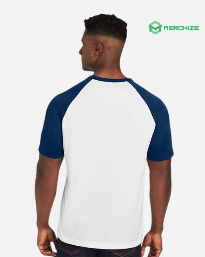 Unisex Zone Colorblock Raglan T-Shirt Team 365 (Made in US)