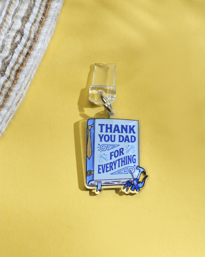 Custom Shape Acrylic Dust Plug Charm