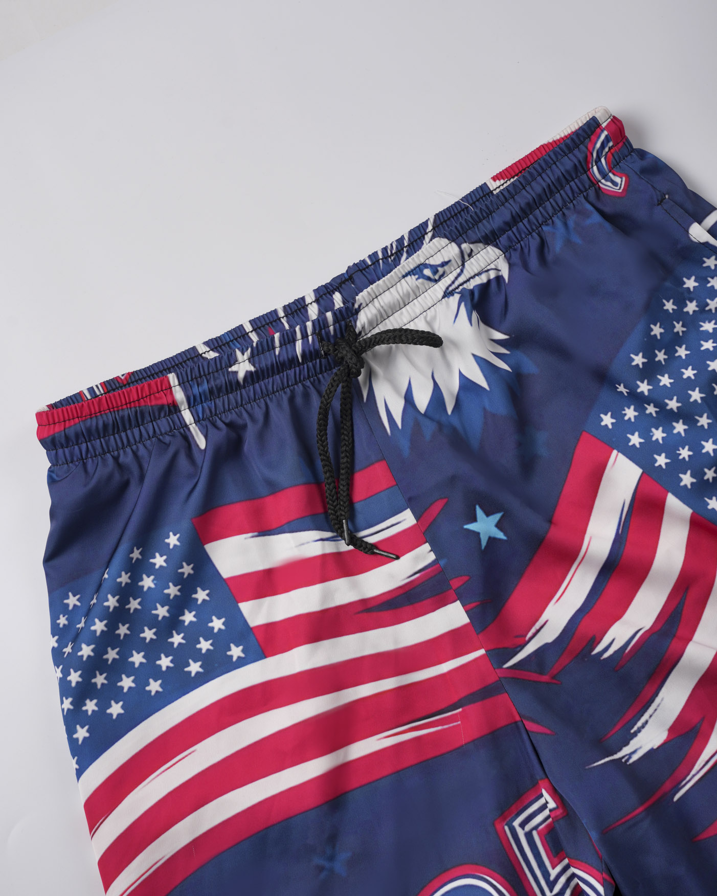 All-over Print Men's Satin Pajamas Set