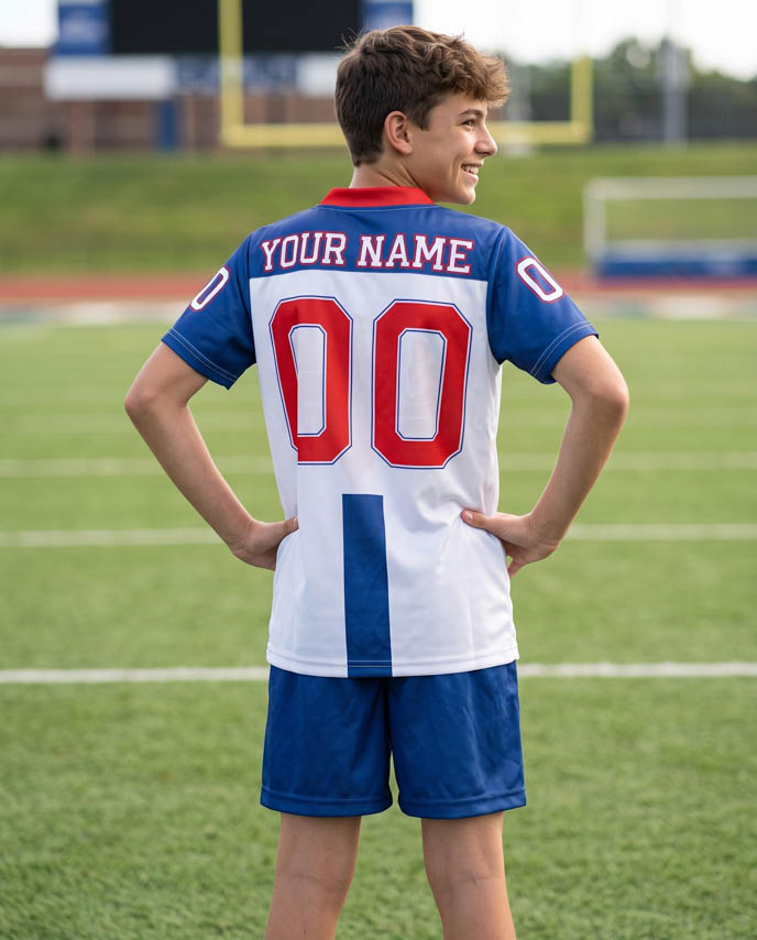 All-over Print Kids and Youth Football Jersey Set