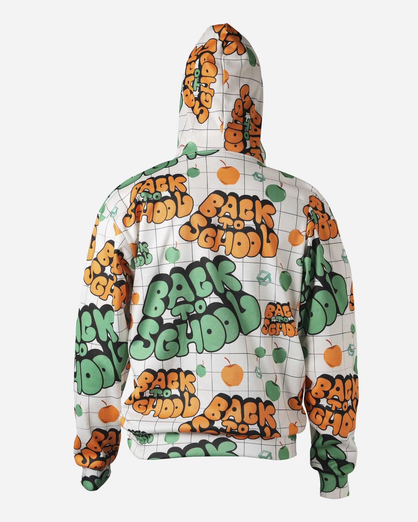 All-over Print Gaiter Hoodie (Lightweight)