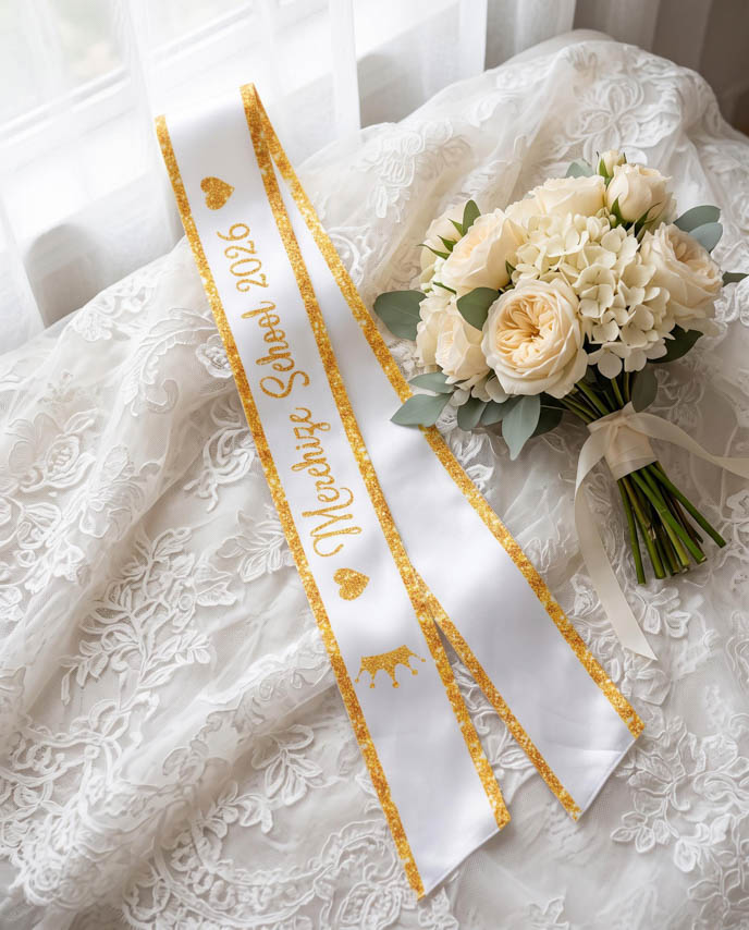 Satin Pageant Sash
