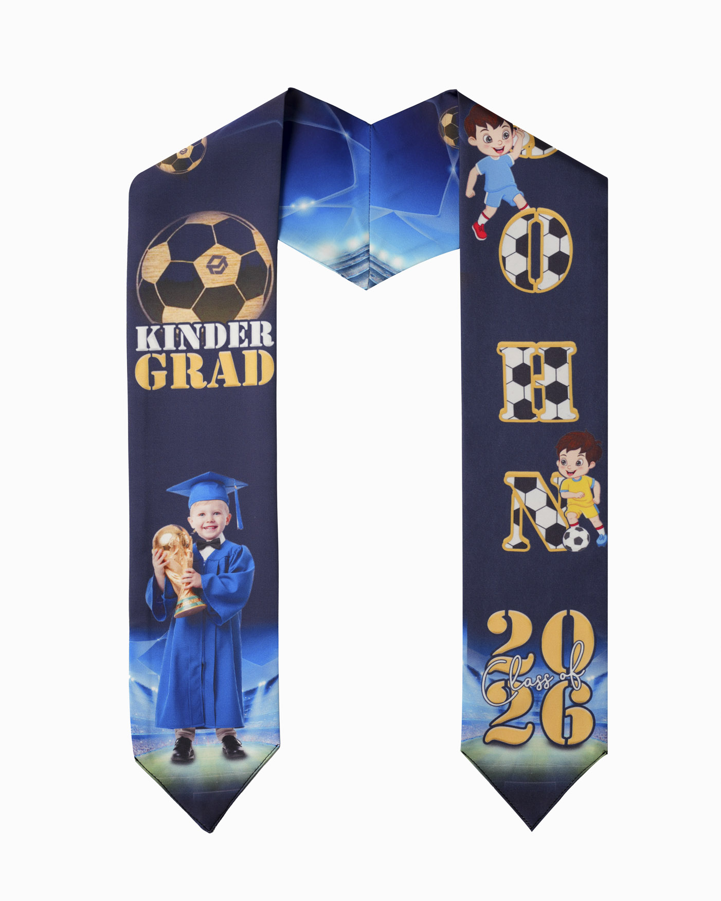 Kid Satin Graduation Stole
