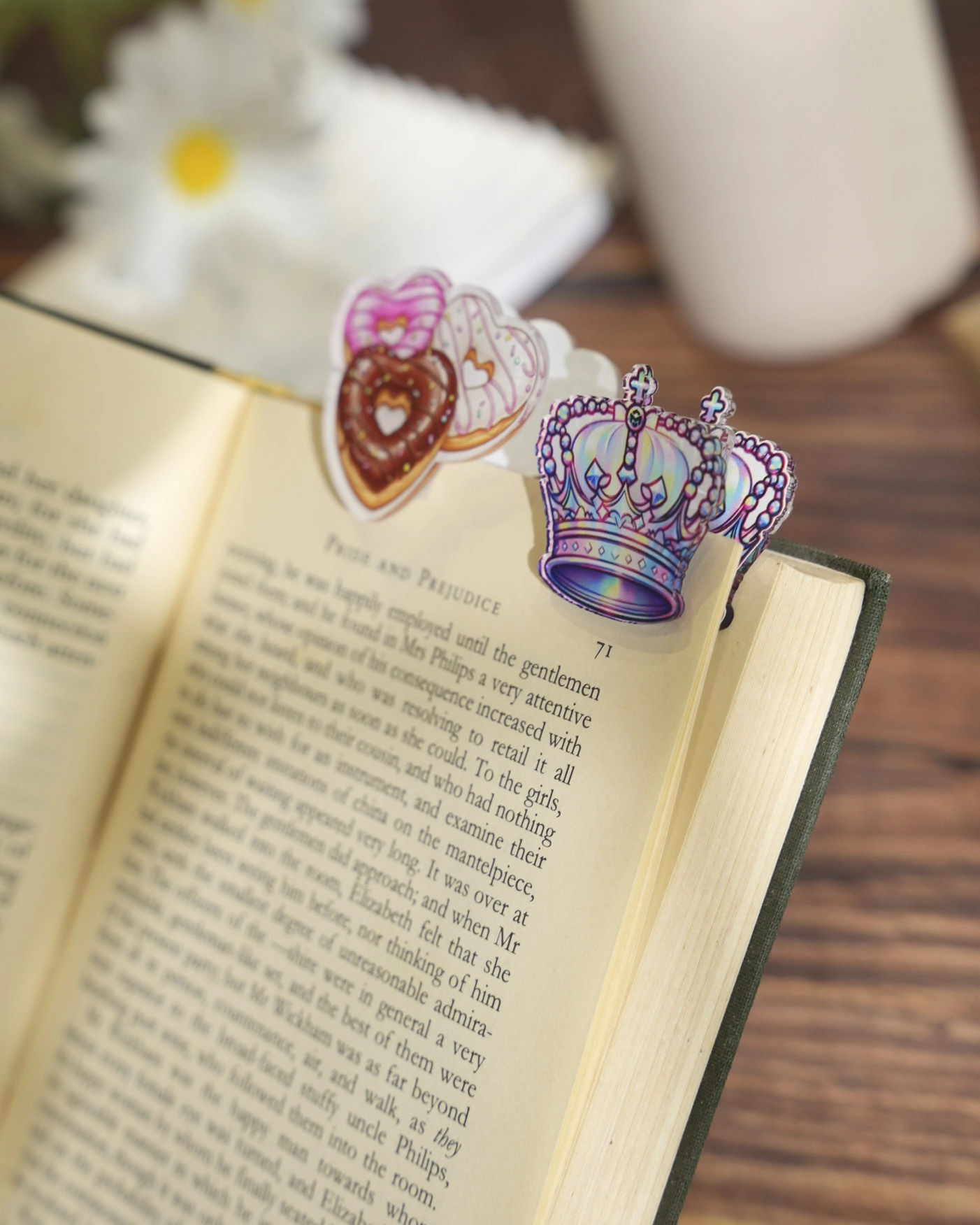 Custom Shape Acrylic Binder Clip