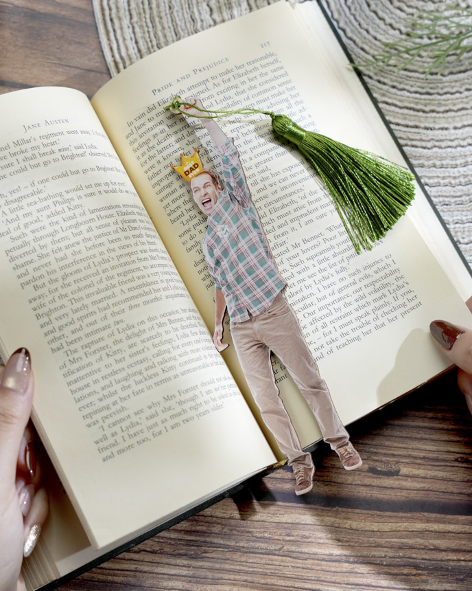 Custom Shape Wooden Bookmark