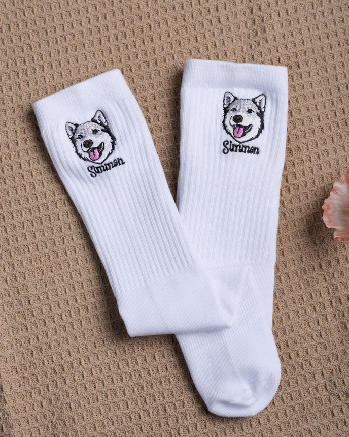 Embroidered Socks