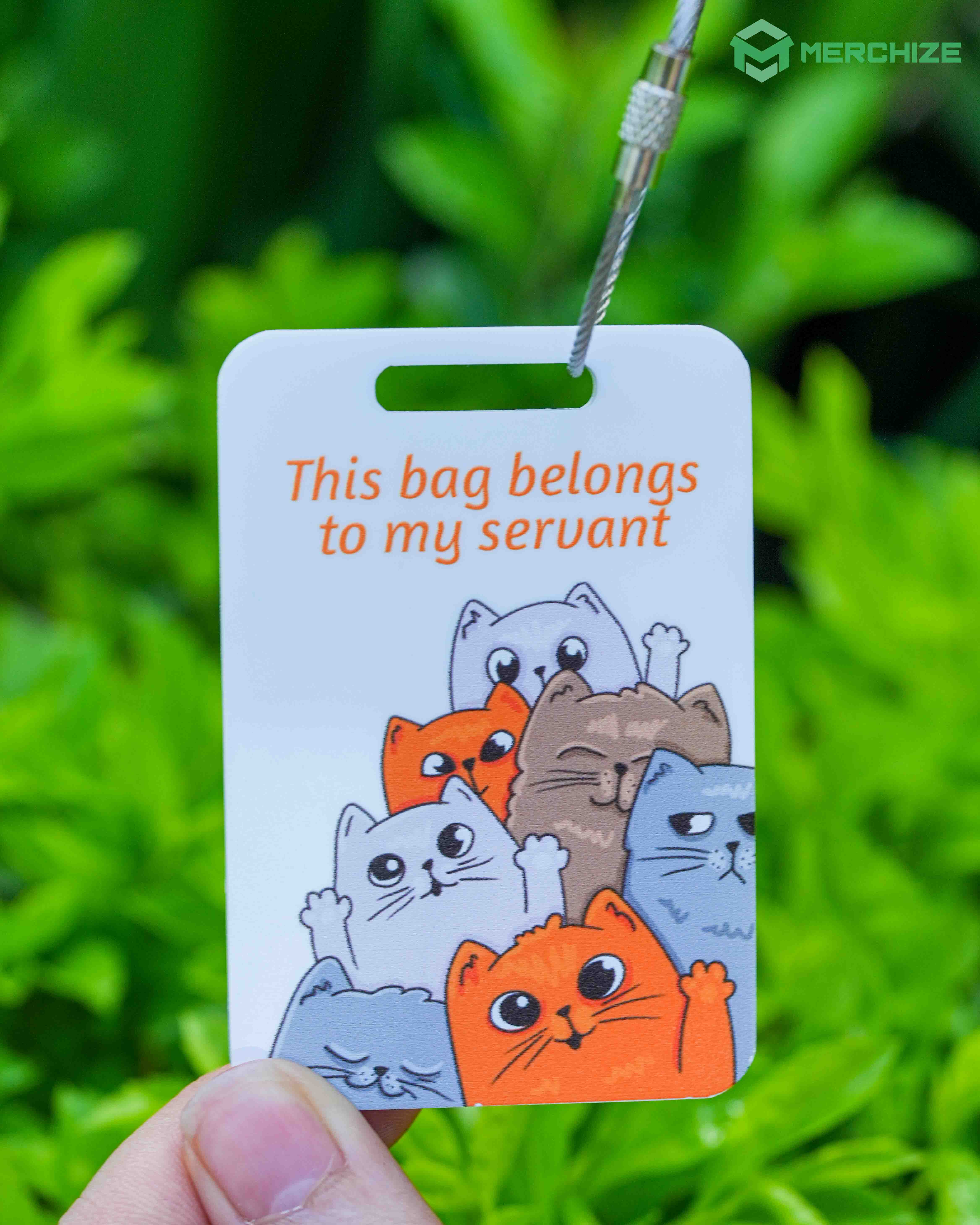 Custom Shape Colored Acrylic Tag