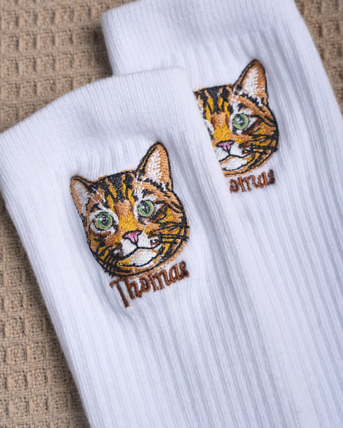 Embroidered Socks