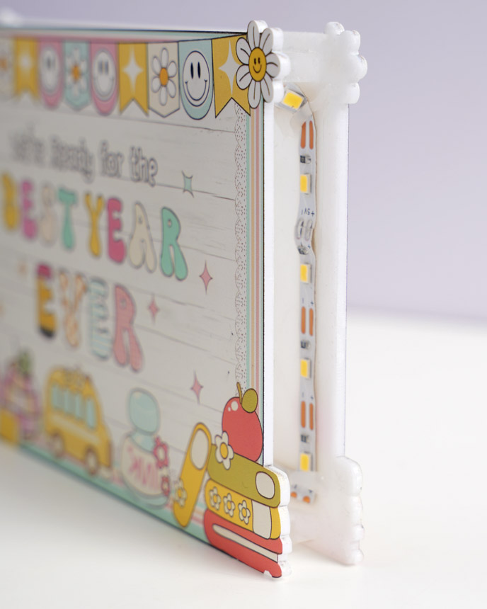 Custom Shape 2-side Printed Photo Night Light Box