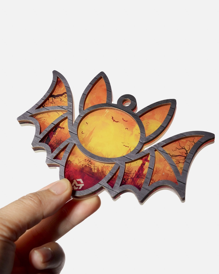 Custom Shape Luminous Suncatcher Ornament