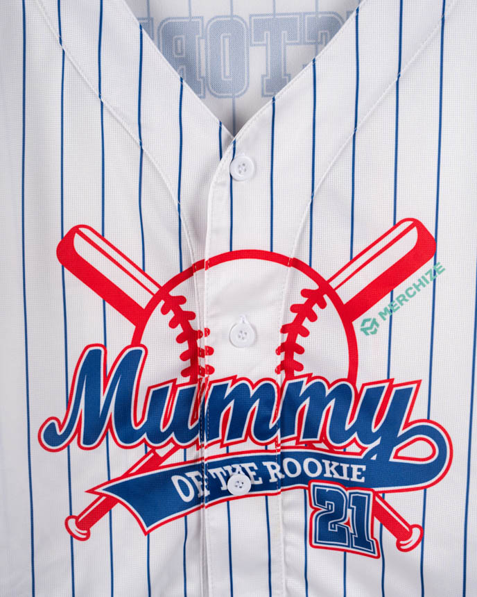 Crop Top Baseball Jersey Without Piping (White Buttons)