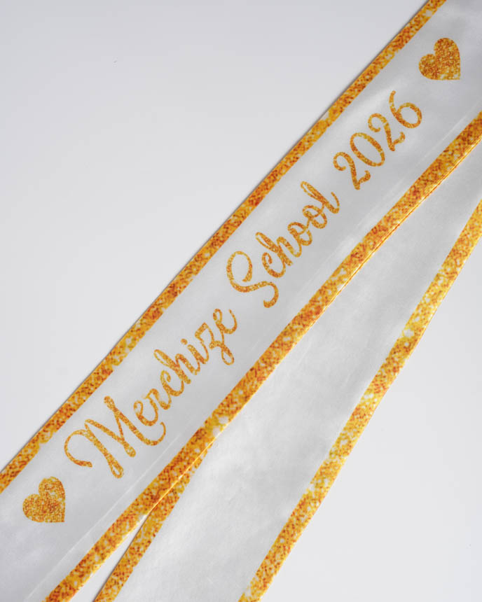 Satin Pageant Sash