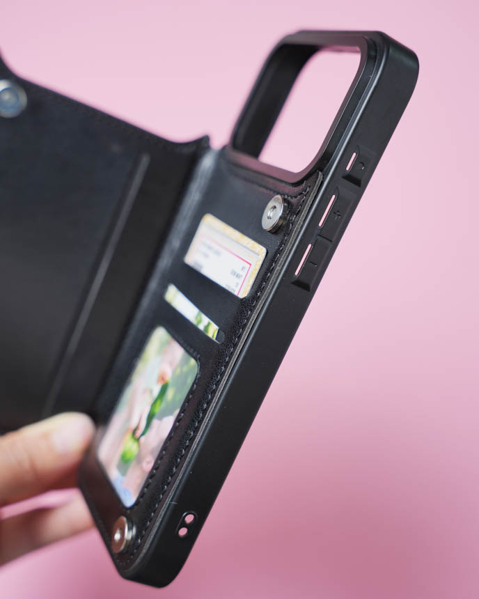 Leather Wallet Card Case (Made in US)
