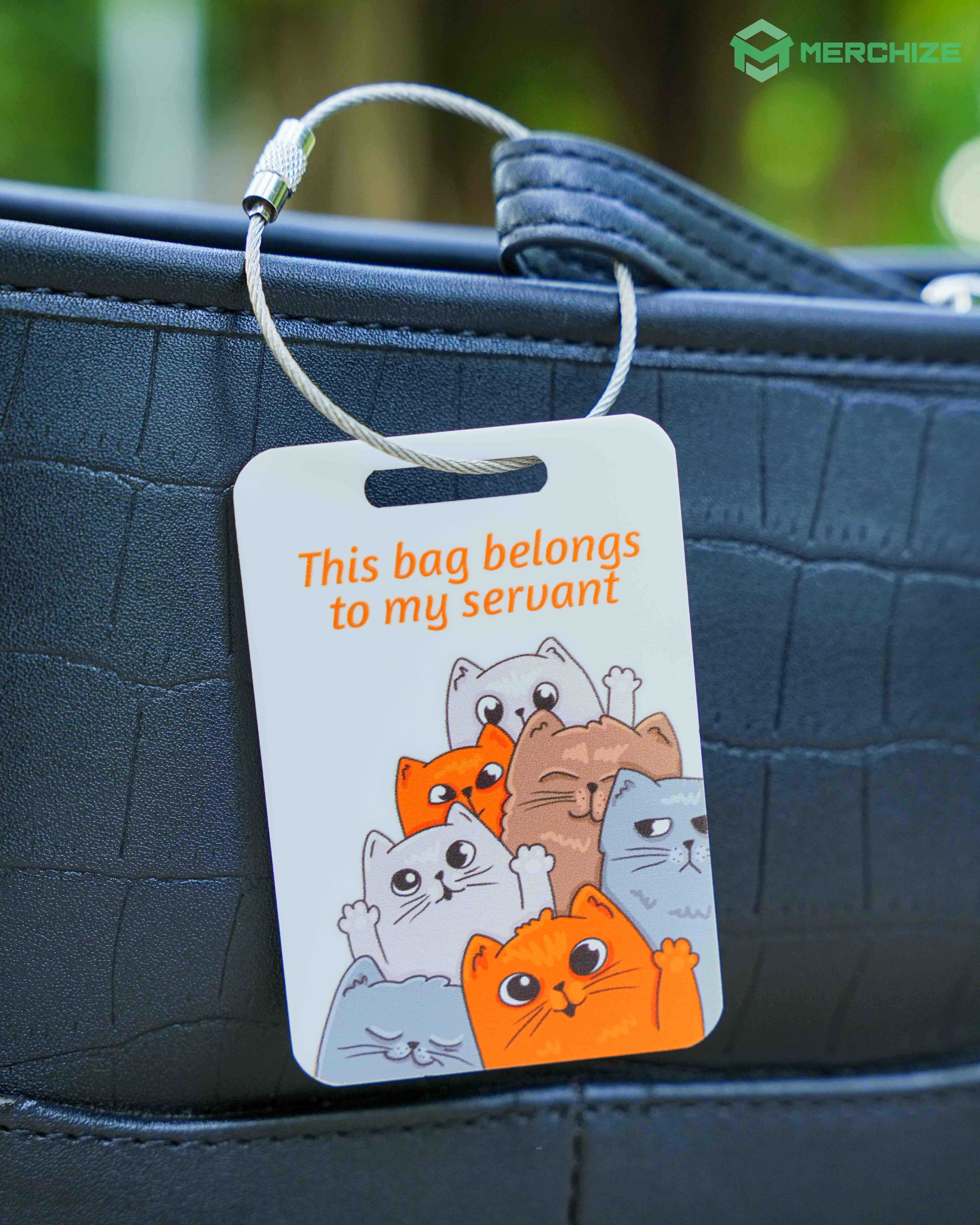 Custom Shape Colored Acrylic Tag