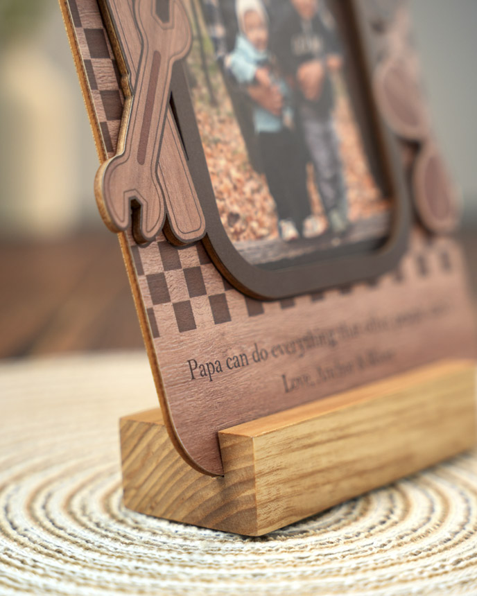Custom Shape Wood Plaque