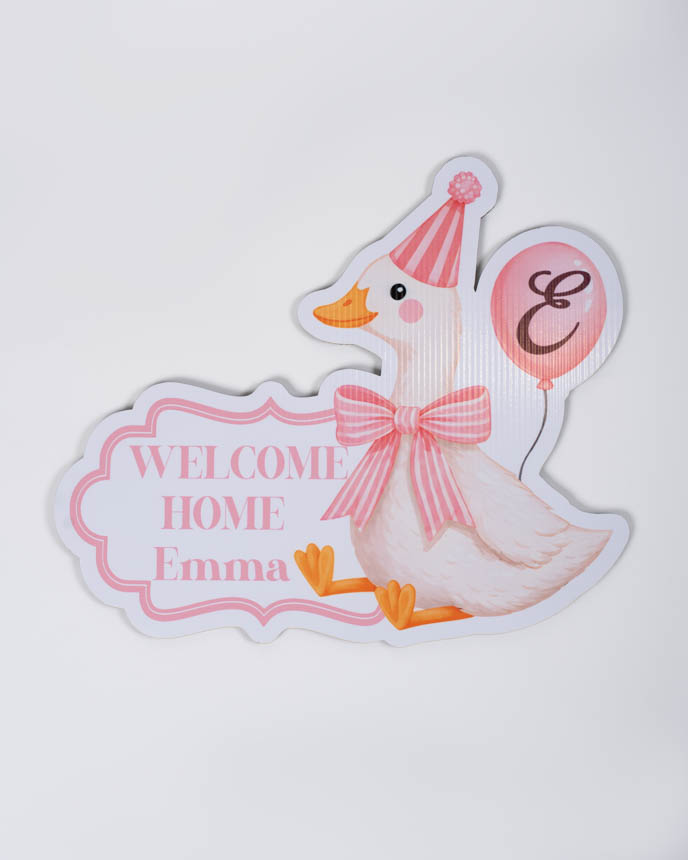 Custom Shape Yard Sign