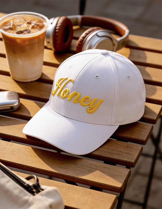 3D Puff Embroidered Cap