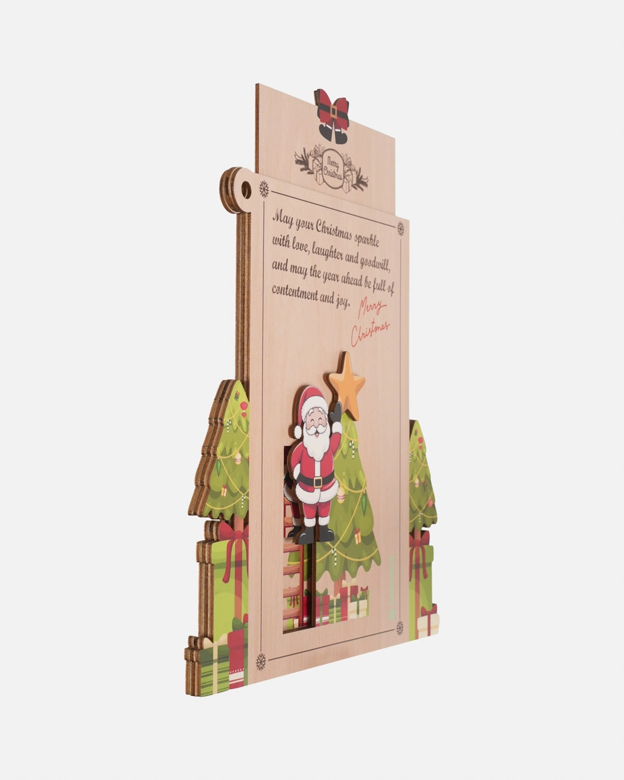 Custom Shape Wooden Slider Ornament