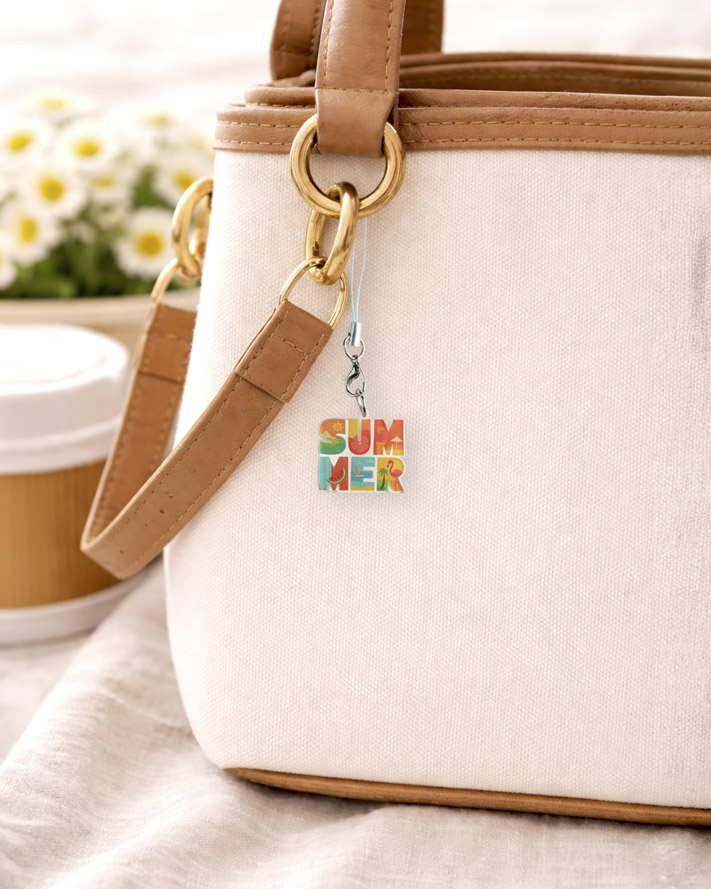 Custom Shape Acrylic Phone Charm