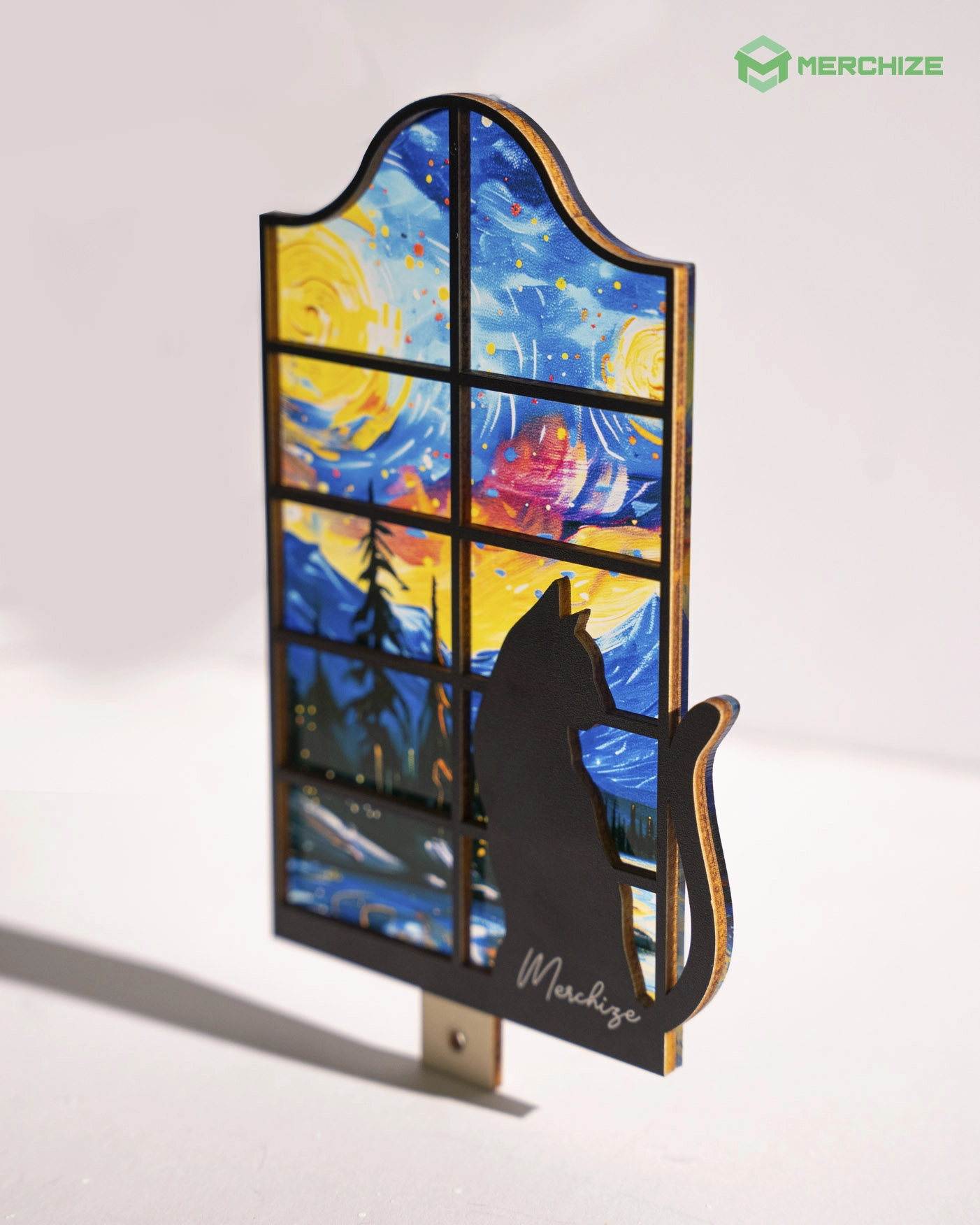 Custom Shape Plug-In Suncatcher Night Light