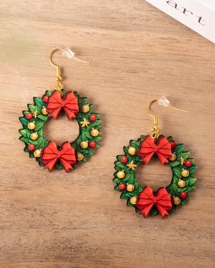Custom Shape Acrylic Earrings 
