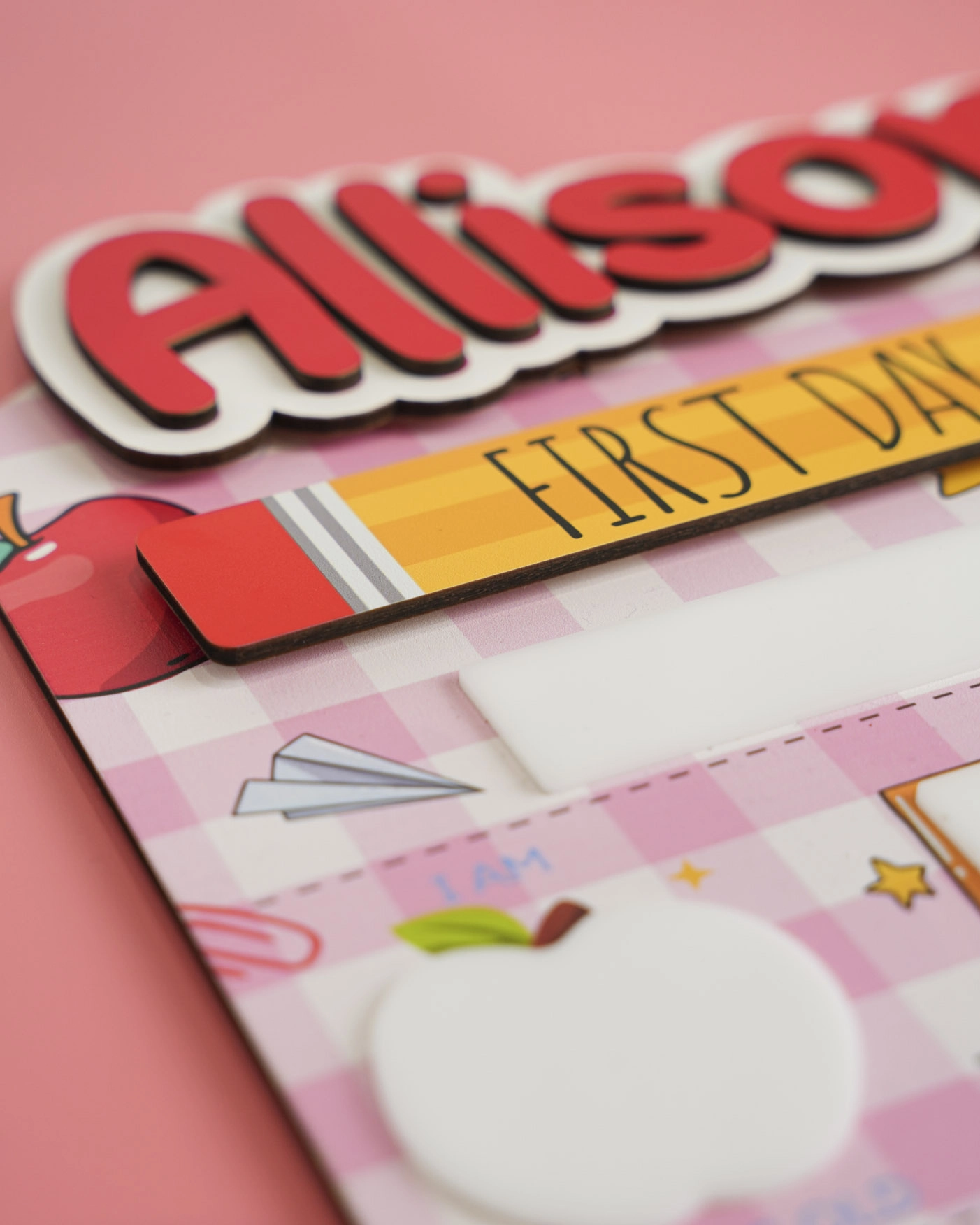 Reusable Wooden Sign (Full set)