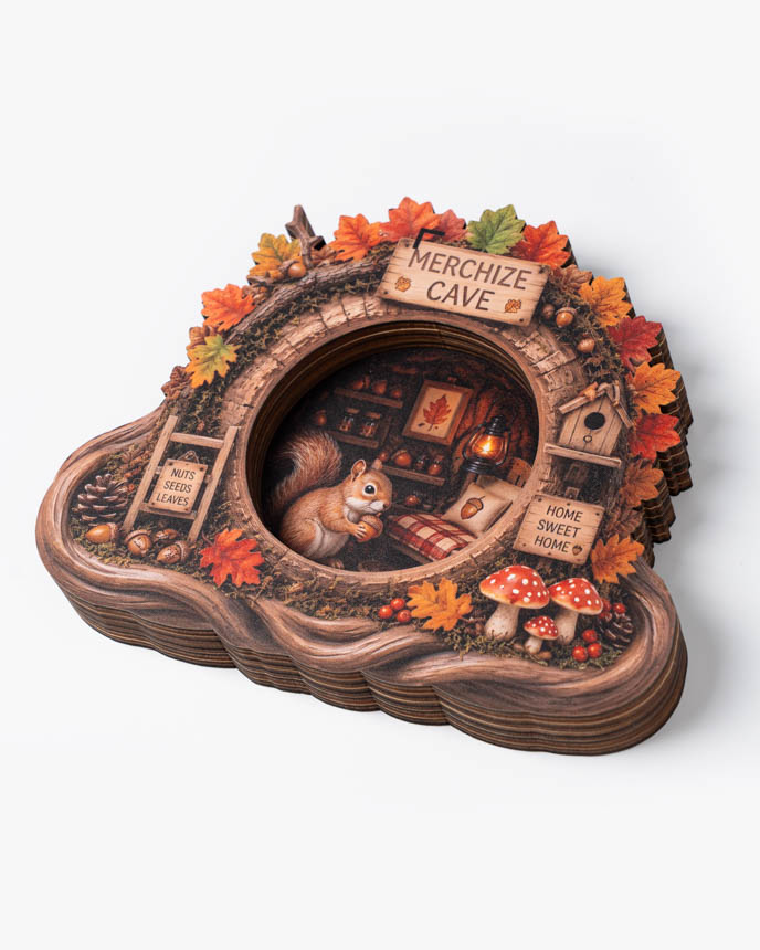 Custom Shape 5-Layer Wooden Block