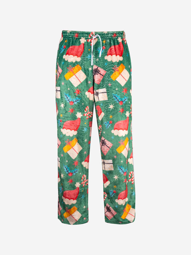 All-over Print Fleece Pajama Pants