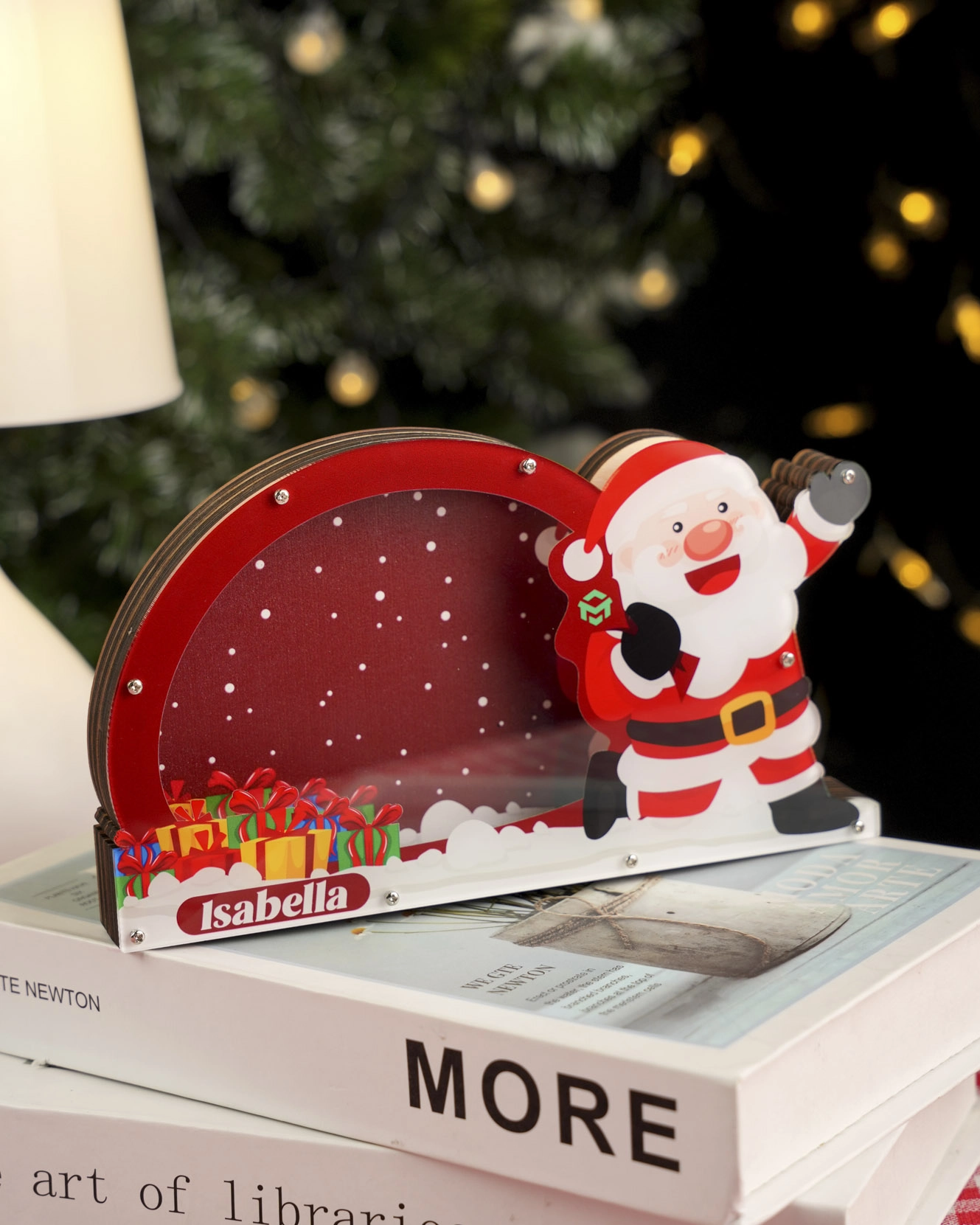 Custom Shape Wood And Acrylic Piggy Bank