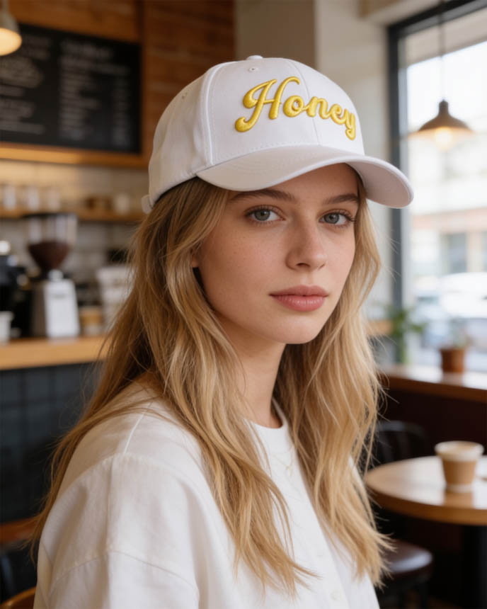 3D Puff Embroidered Cap