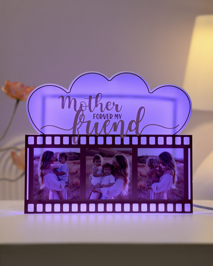 Custom Shape 2-side Printed Photo Night Light Box
