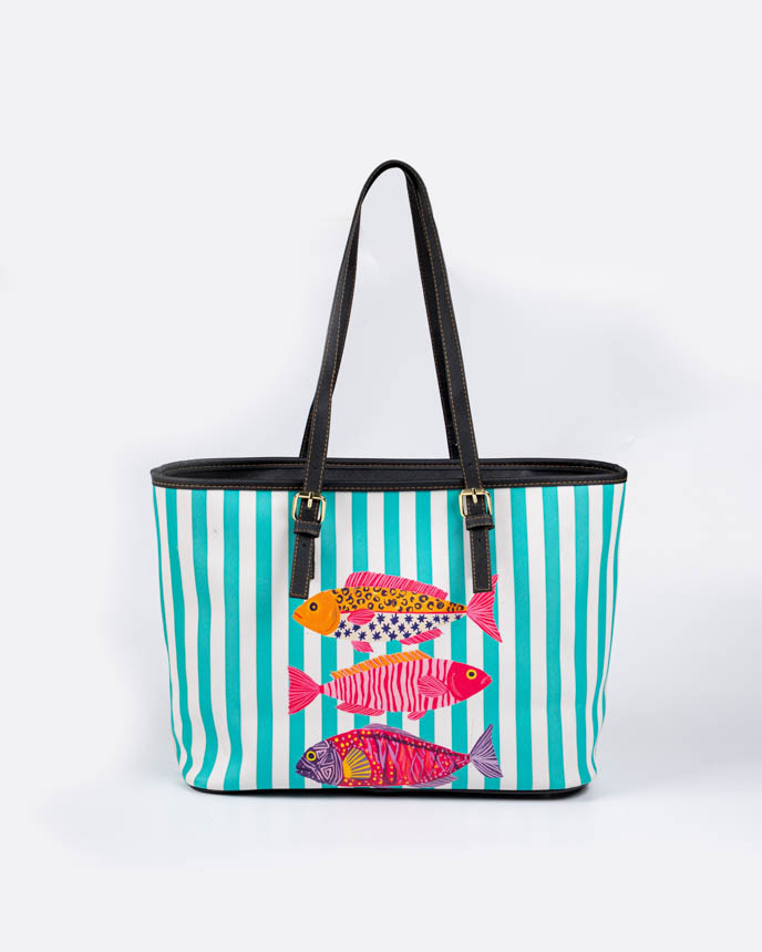 Leather Tote Shoulder Bag (Made in China)