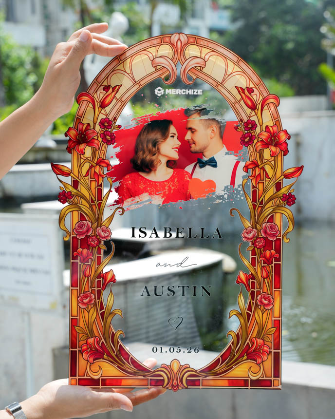 Custom Shape Acrylic Welcome Sign