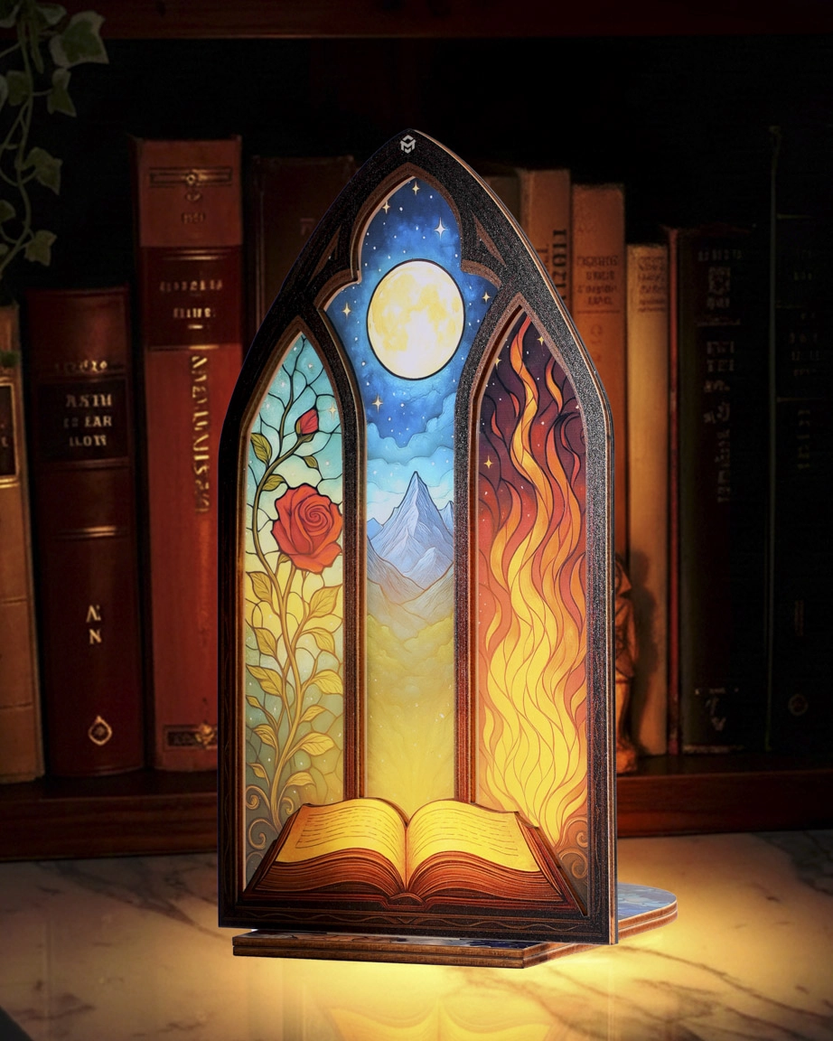 Custom Shape Suncatcher Candle Holder